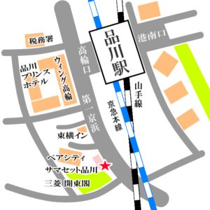 東京ゲートスタジオの地図